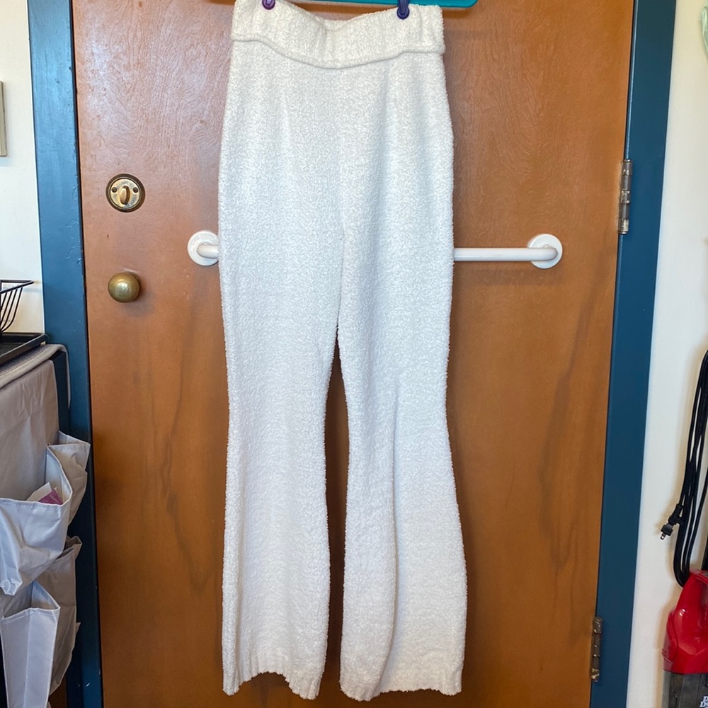 Tall High Waisted Fuzzy Sweatpants